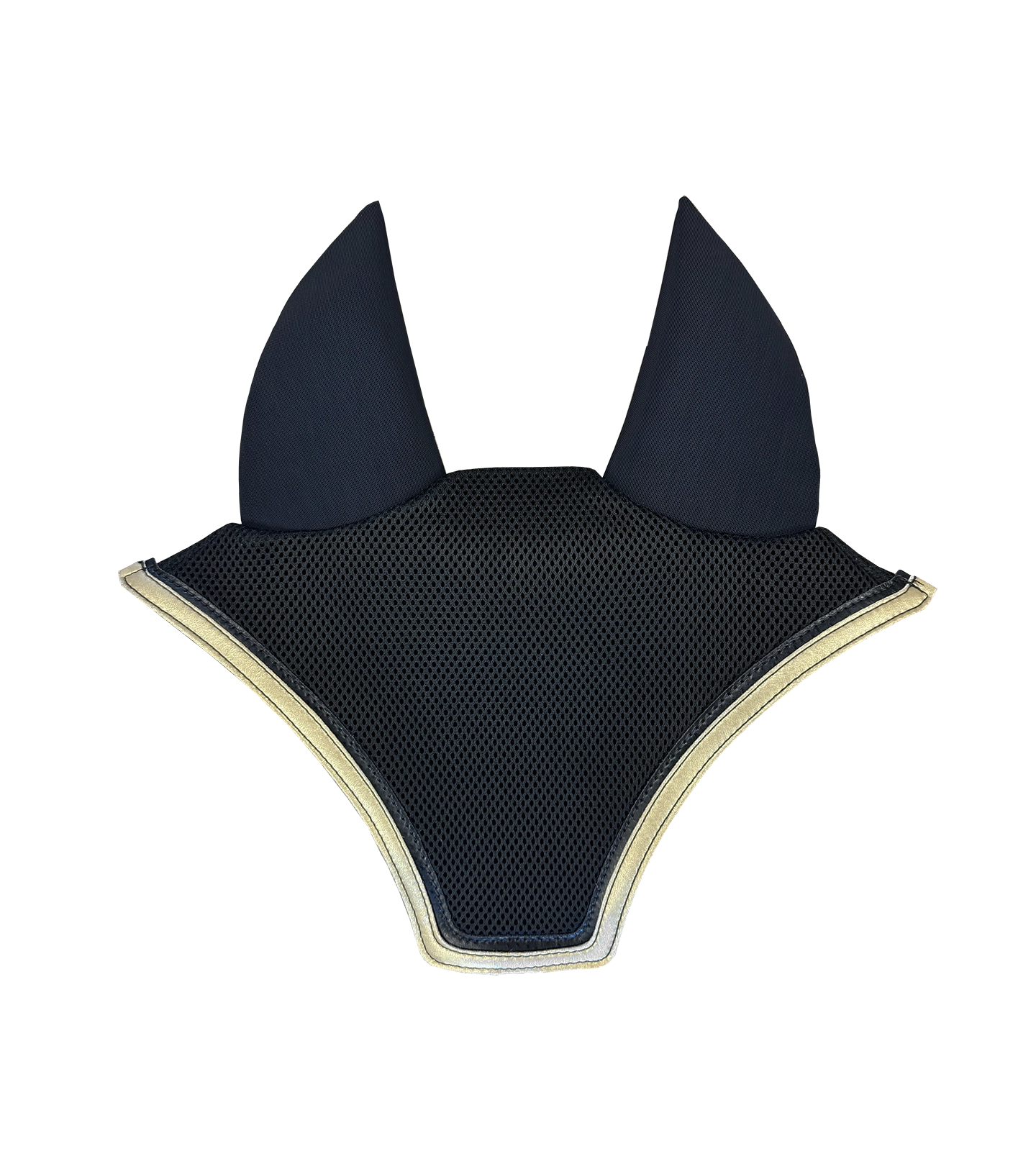 Equifit Custom Silent Ear Bonnet - Double Trim Gold