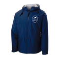 Load image into Gallery viewer, HITS Unisex Embroidered Hooded Rain Jacket