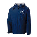 Load image into Gallery viewer, HITS Unisex Embroidered Hooded Rain Jacket