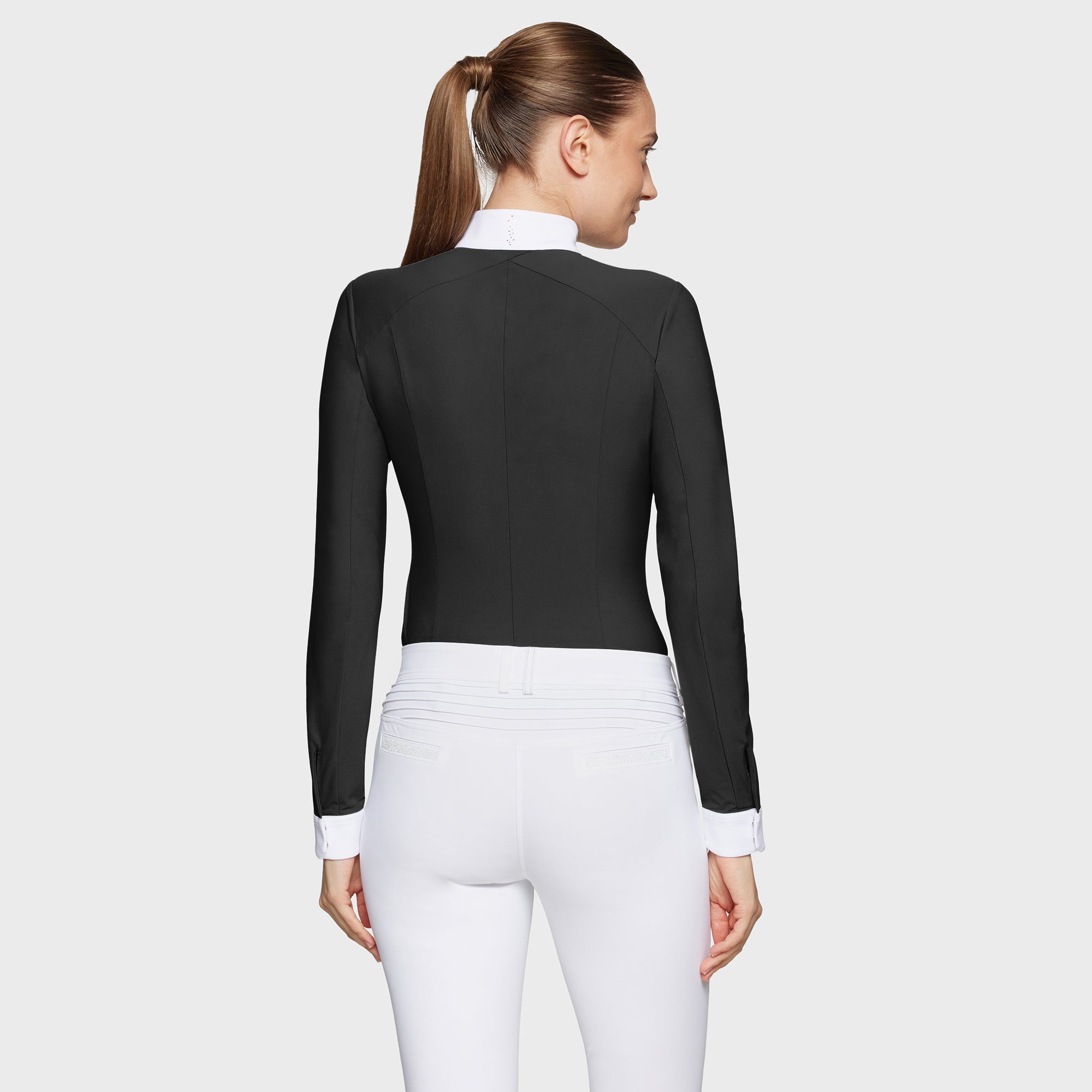 Samshield® Women's Lucia Sport Two-Tone Ladies Long Sleeve Show Shirt FW25 - Two‑Tone, Technical, Elegant