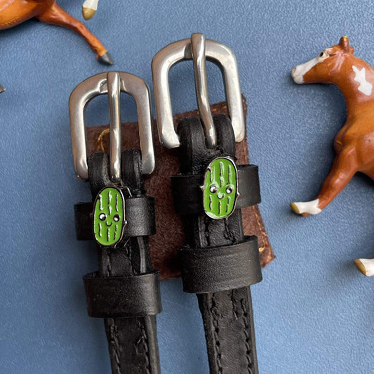 Mane Jane Spur Straps Pickles 17%22