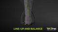 Load image into Gallery viewer, Tech Stirrups Venice Sloped EVO Black with Silver Night Swarovski Crystals