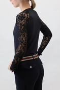 Load image into Gallery viewer, Kismet Dana Lace Schooling Shirt