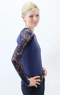 Load image into Gallery viewer, Kismet Dana Lace Schooling Shirt