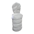 Load image into Gallery viewer, HITS Women's Puffer Vest Birch (Off White)-Side