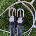 Load image into Gallery viewer, Mane Jane Spur Straps Hippo Face 17%22