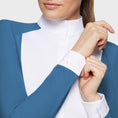 Load image into Gallery viewer, Samshield® Women's Lucia Sport Two-Tone Ladies Long Sleeve Show Shirt FW25 - Two‑Tone, Technical, Elegant