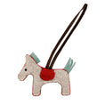 Load image into Gallery viewer, Sparkle Pony Bag Charm Red