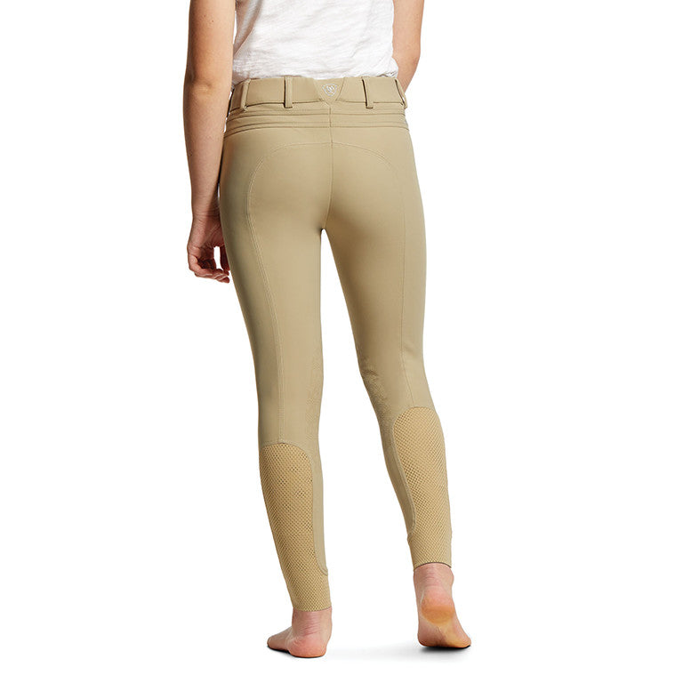 Youth Tri Factor Grip Knee Patch Breech TAN b