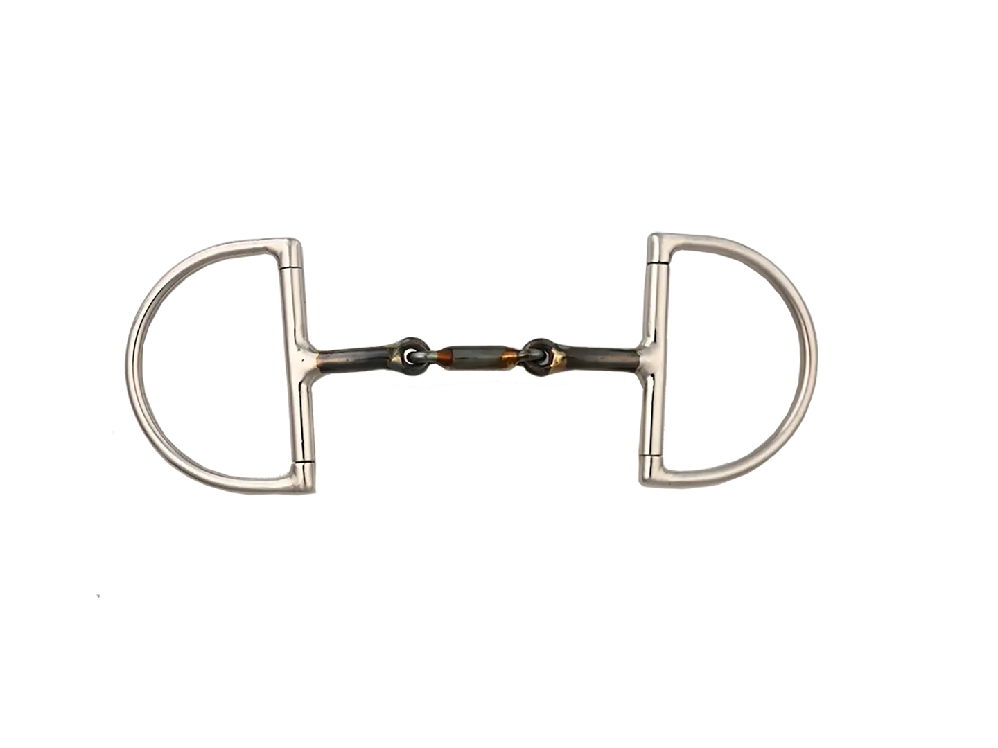 Alorian Custom Magic Bit Dee Ring Sweet Iron Snaffle With Soft Center Mouth Piece