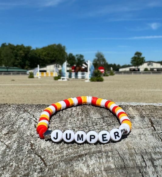 Equestrian Beaded Bracelet