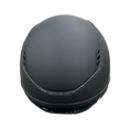 Load image into Gallery viewer, Miss Shadowmatt 2.0 Black Jematite Crystals Trim Black Glacier Swarovski Crystals Band-Custom Helmet
