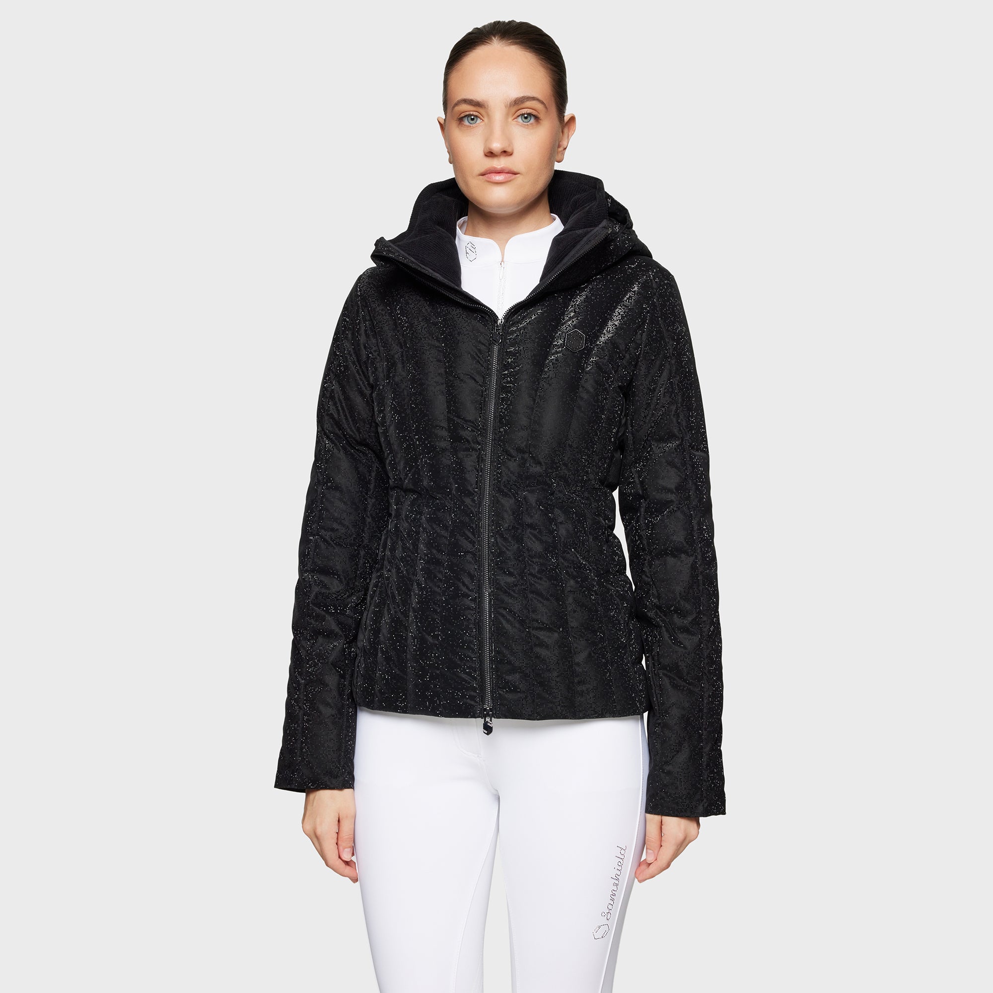 Samshield® Women's Courchevel Ice Print Puffer – Reflective, Warm FW25