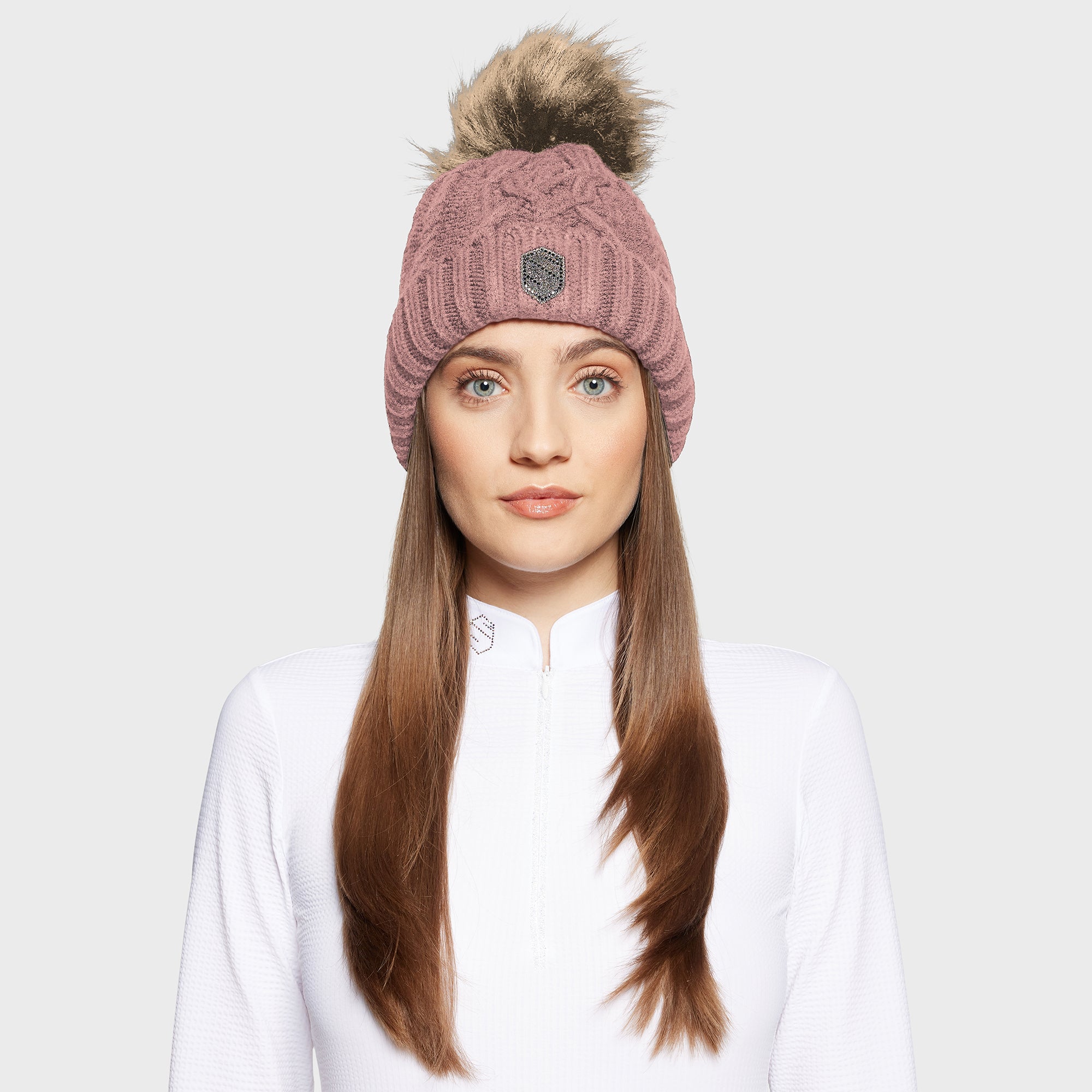 Samshield® Nora Crystal Beanie With Pompon FW25