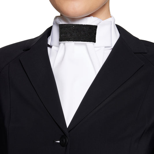 Samshield® Womens Plastron Crystal Fabric Stock Tie FW25