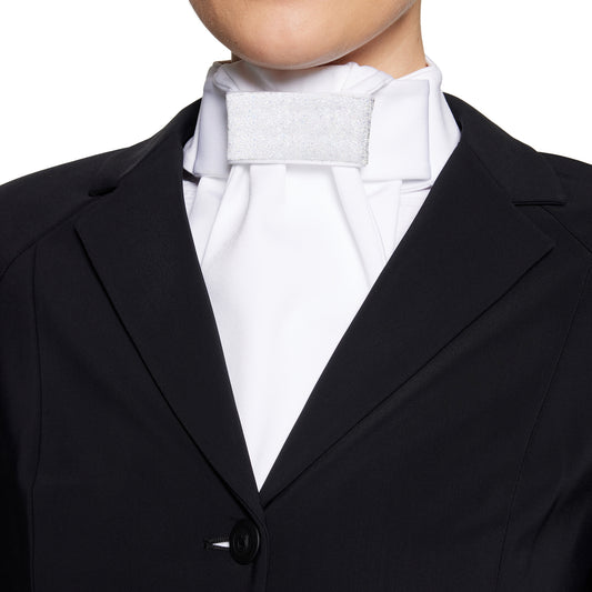 Samshield® Womens Plastron Crystal Fabric Stock Tie FW25