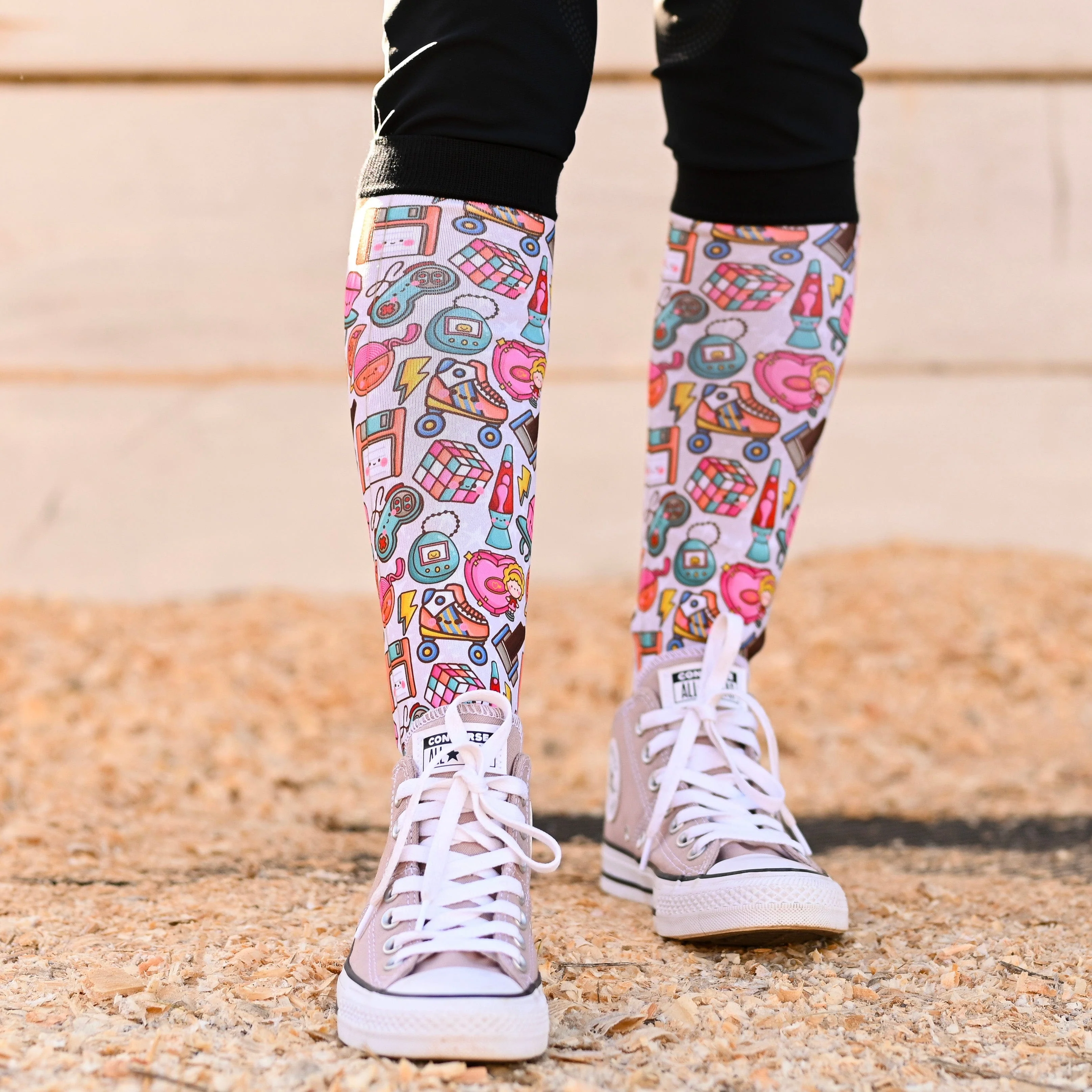 Dreamers & Schemers OLD SCHOOL TOYS Pair & A Spare Boot Socks