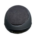 Load image into Gallery viewer, Miss Shadowmatt 2.0 Black Frontal Band Tiara and Trim with Black Crystals and Black Blazon Alcantara Top and Band-Custom Helmet

