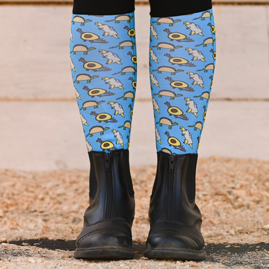 Dreamers & Schemers TACO SAUR Pair & A Spare Boot Socks