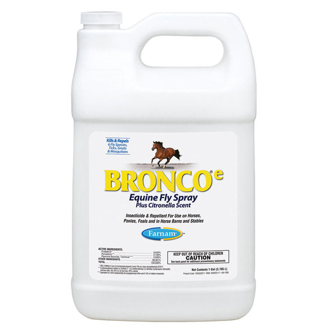 Bronco-E Equine Fly Spray Gallon