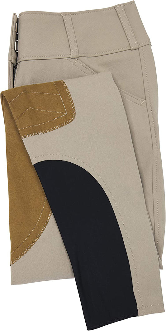 The Tailored Sportsman Ladies Mid Rise Front Zip Boot Sock Trophy Hunter Breeches