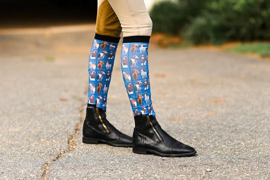 Dreamers & Schemers JINGLE ALL THE WAY Pair & A Spare Boot Socks