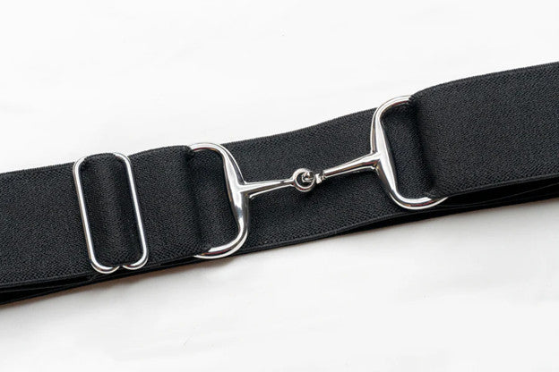 Ellany Elastic Belt Snaffle Bit Buckle 1.5"