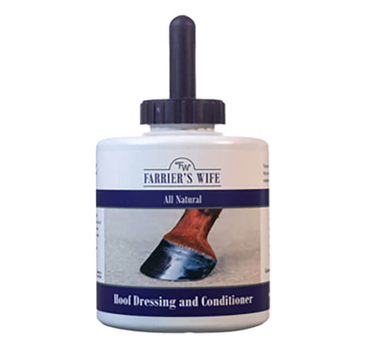 Farrier's Wife Hoof Dressing and Conditioner w Brush 32oz.