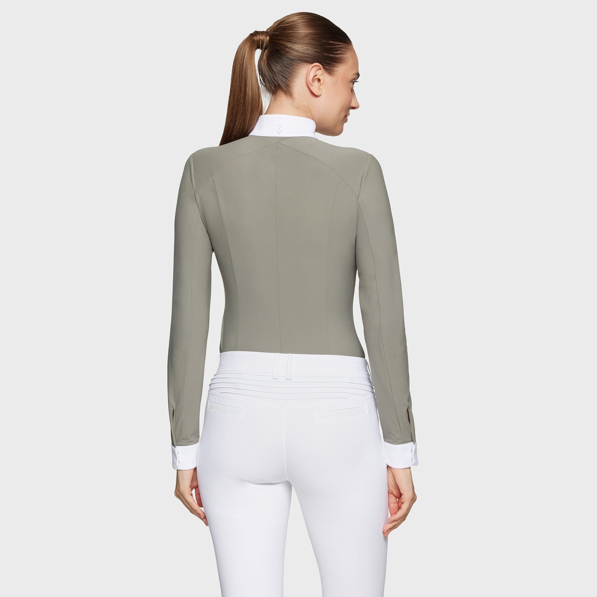 Samshield® Women's Lucia Sport Two-Tone Ladies Long Sleeve Show Shirt FW25 - Two‑Tone, Technical, Elegant