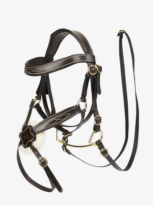 LeMieux® Hobby Horse Grackle Bridle-Brown