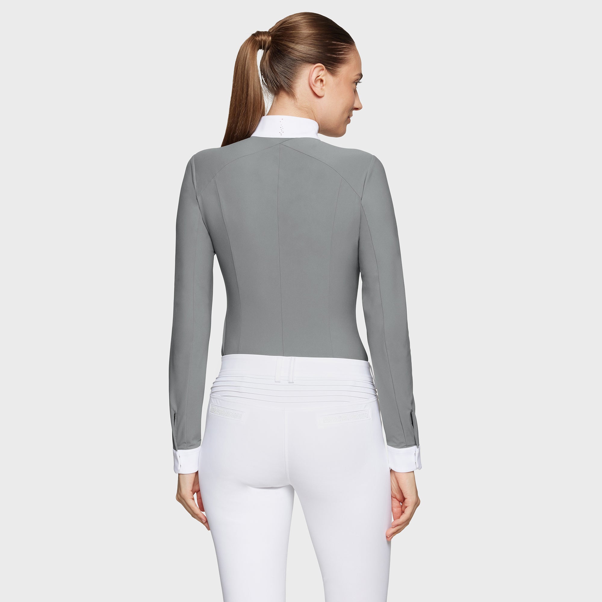Samshield® Women's Lucia Sport Two-Tone Ladies Long Sleeve Show Shirt FW25 - Two‑Tone, Technical, Elegant