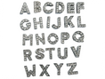 Load image into Gallery viewer, Pave Crystal Silver Letter Crop Charm
