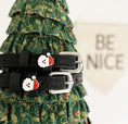 Load image into Gallery viewer, Mane Jane Spur Straps Santa Face 17%22
