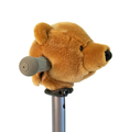 Load image into Gallery viewer, Brown Bear Scooter Head - Wild & Soft
