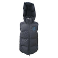 Load image into Gallery viewer, HITS Women's Puffer Vest Anchor Gray-Front
