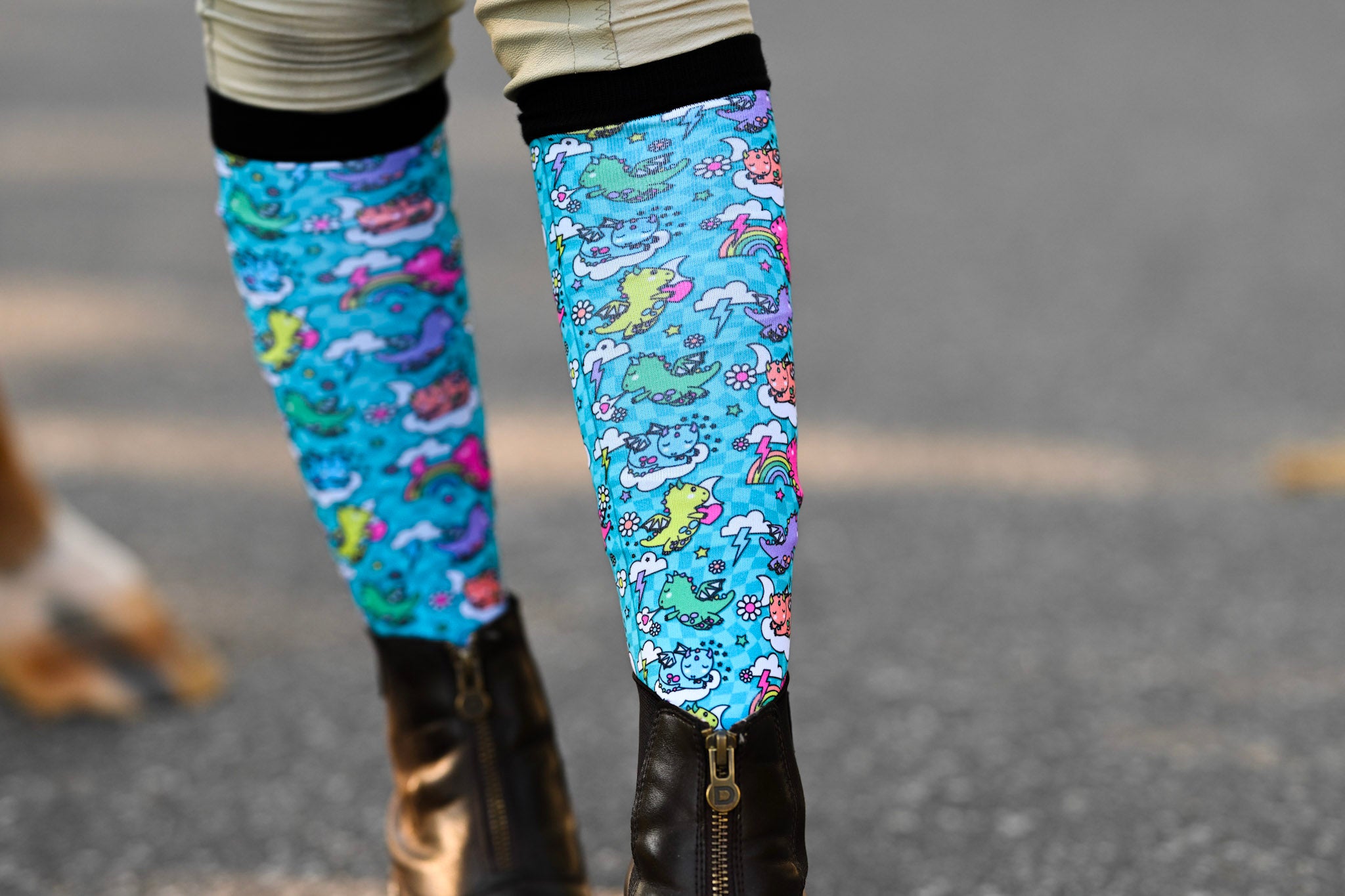 Dreamers & Schemers DRAGON DREAMS YOUTH Pair & A Spare Boot Socks
