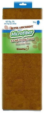 Microfiber Drying Towel Brown Large