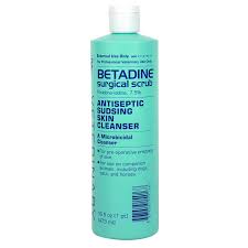 Betadine Surgical Scrub Sudsing Skin Cleanser (Povidone Iodine)