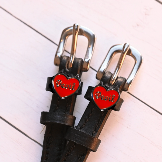 Mane Jane DEVIL HEART Spur Straps