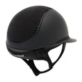 Load image into Gallery viewer, Samshield 2.0 Miss Shield Shadowmatt Helmet Alcantara Top with 5 Crystals
