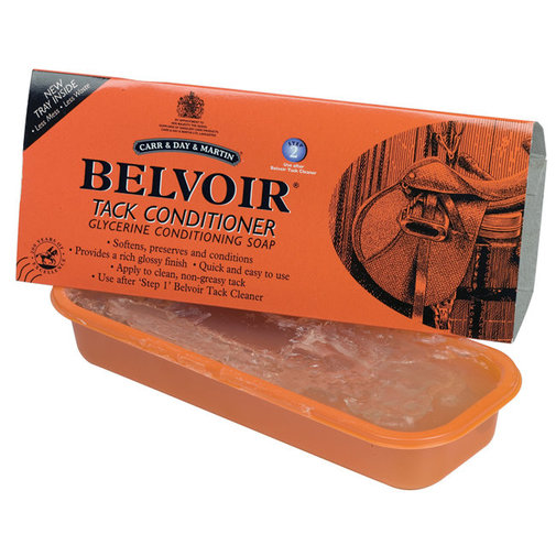 Belvoir Tack Conditioner Bar Soap Step 2