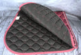 Load image into Gallery viewer, Cavallo Hanaya Saddle Pad Dark Raspberry Open
