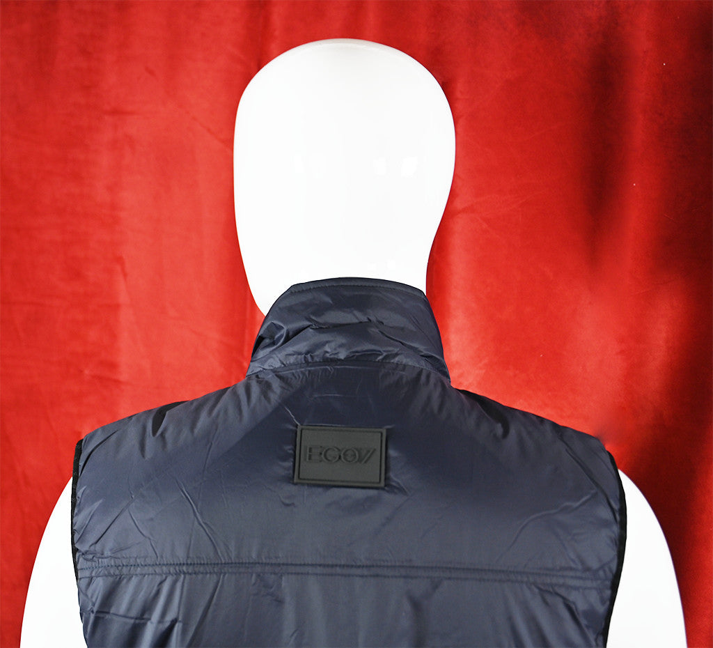 Ego7 Mens Toty Vest Navy Blue Logo Back copy