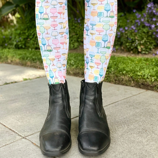Dreamers & Schemers WINE NOT Pair & A Spare Boot Socks