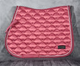 Load image into Gallery viewer, Cavallo Hanaya Saddle Pad Raspberry
