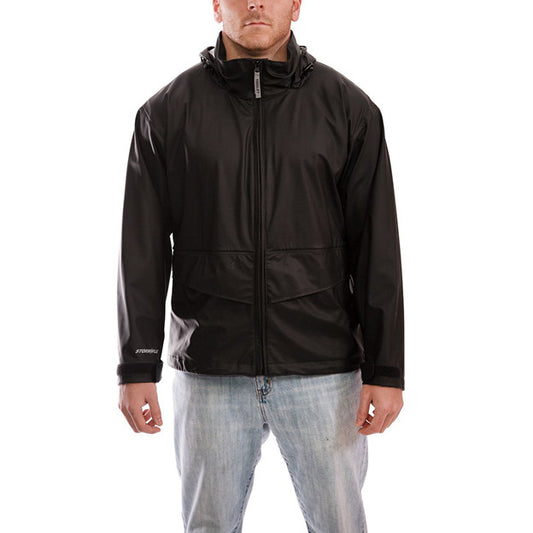 StormFlex Rain Jacket with Hood Black