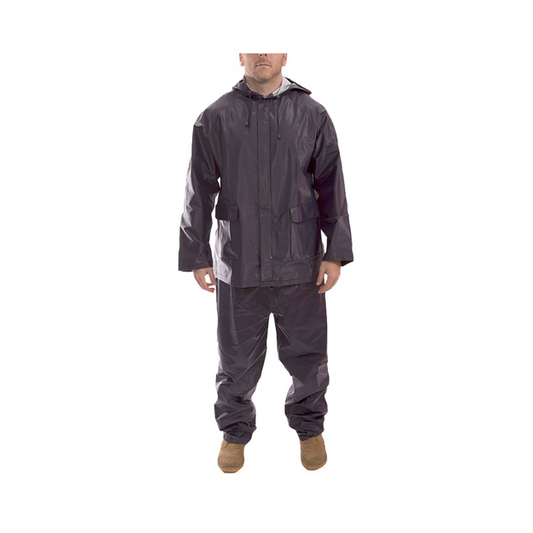 Tuff-Enuff Plus Rain Suit with Hood Navy