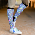 Load image into Gallery viewer, Dreamers & Schemers ICE ICE BABY Pair & a Spare Boot Socks
