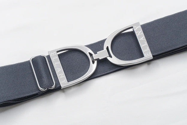 Stirrup Buckle 1.5 DENIM Silver