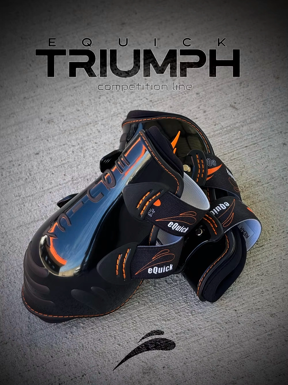 eQuick Triumph Double Shell Fetlock Boots